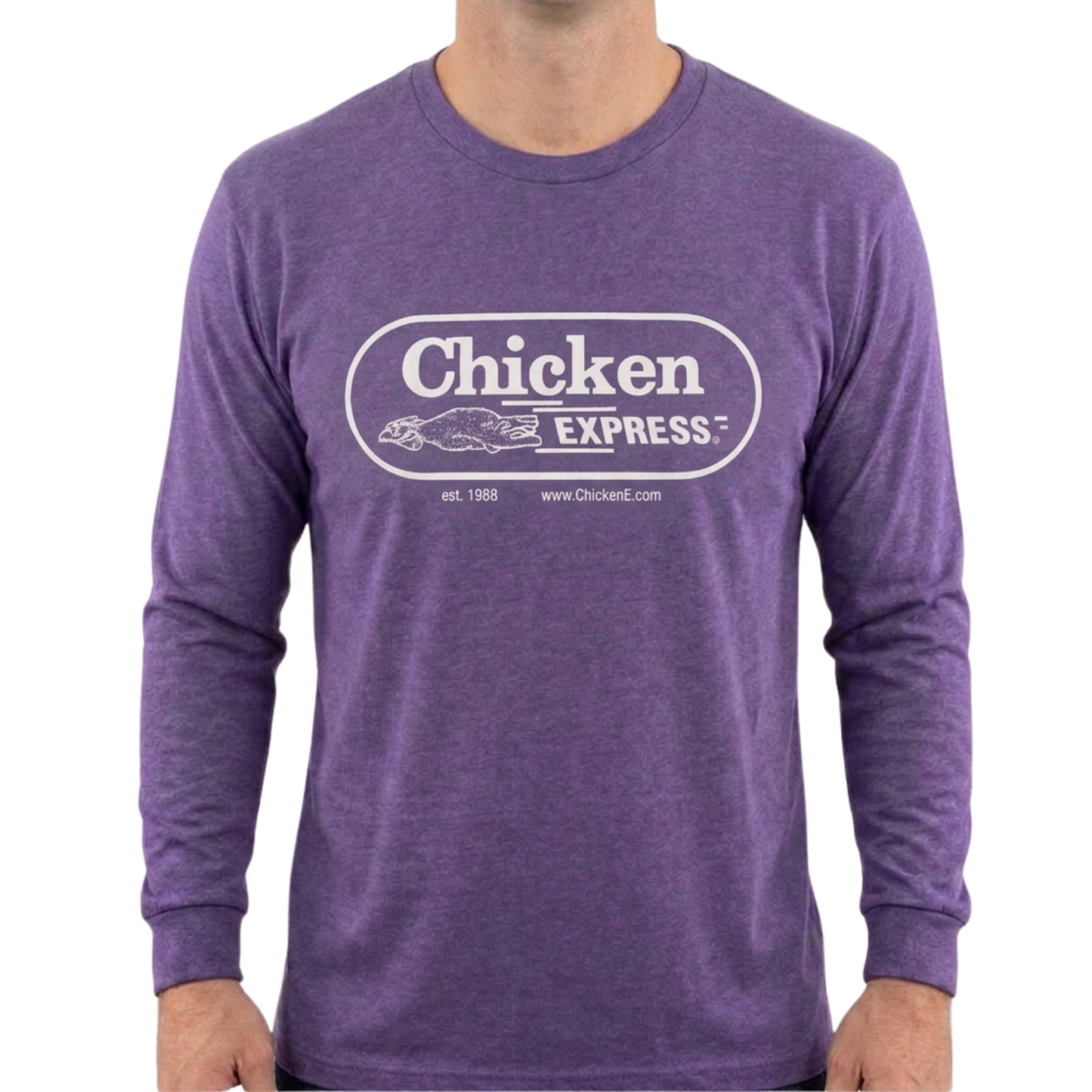 Original Long Sleeve Purple & White