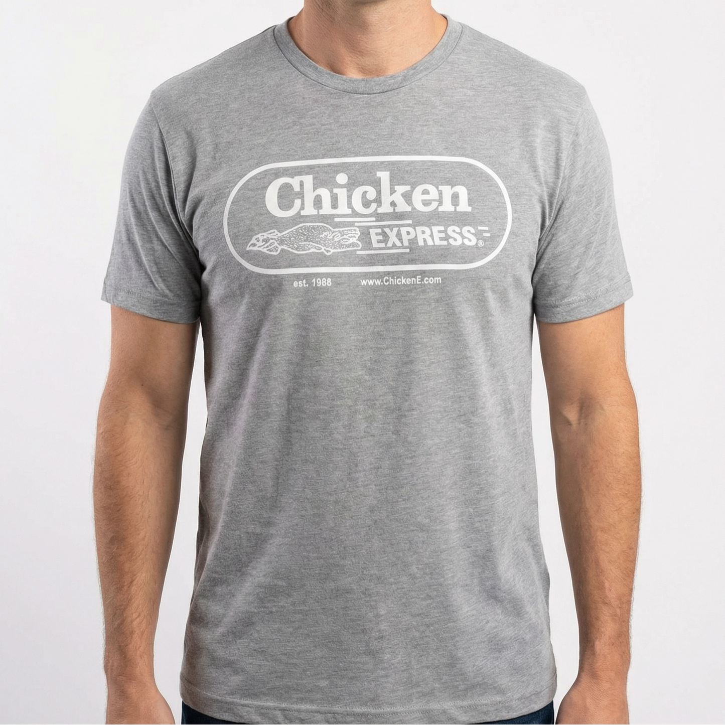 Original T Grey & White