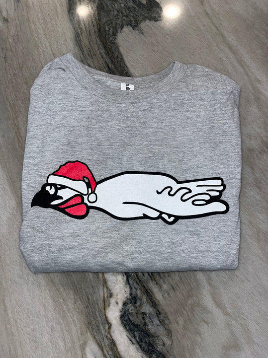 Christmas Long Sleeve Light Grey