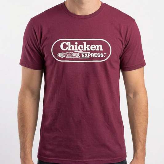 Original T Maroon/White
