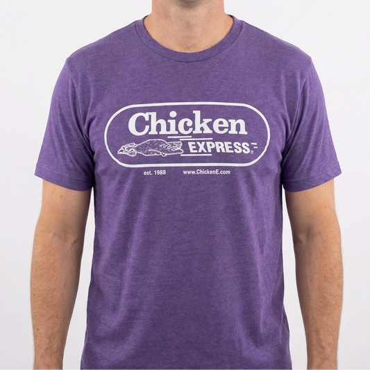 Original T Purple & White