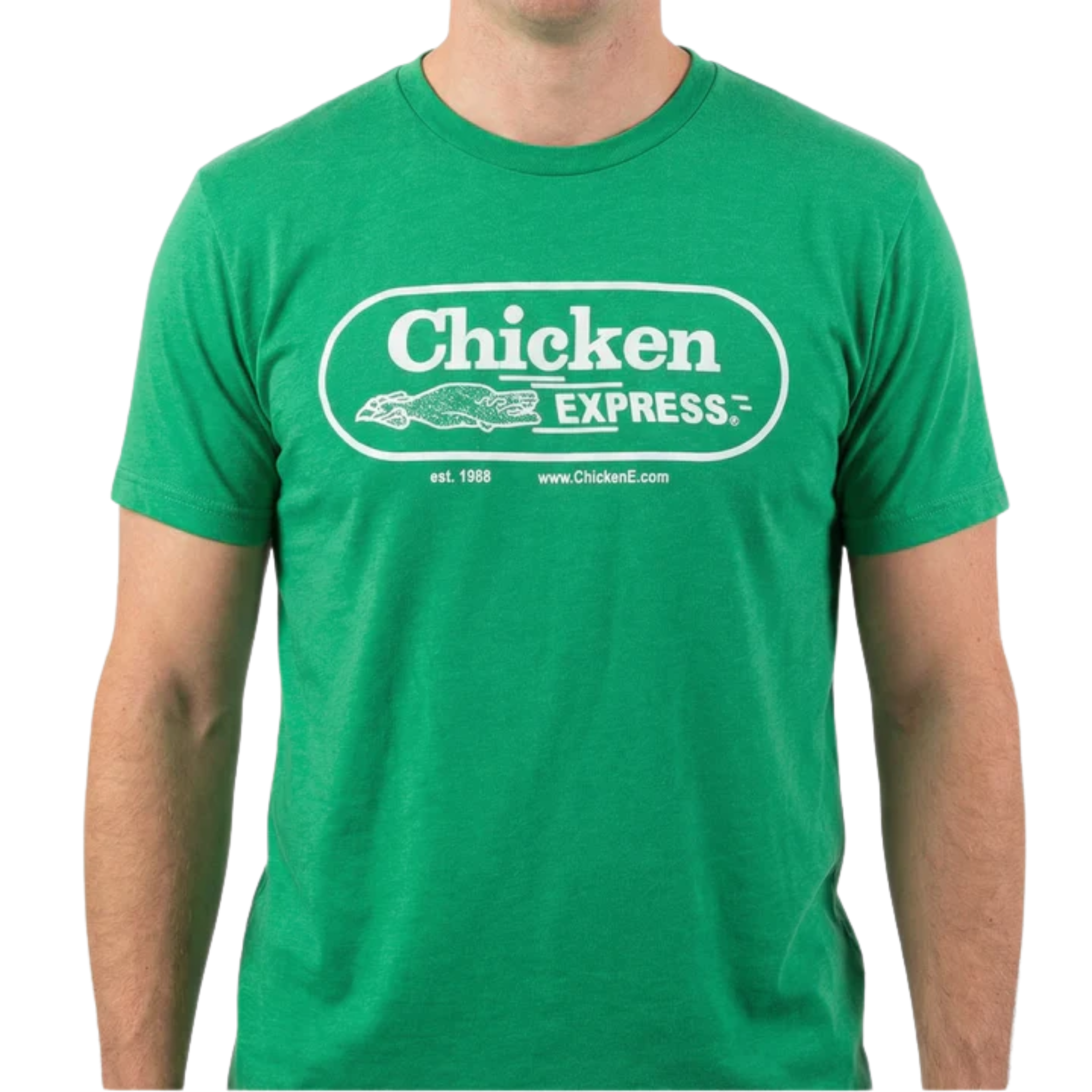 Original T Green & White