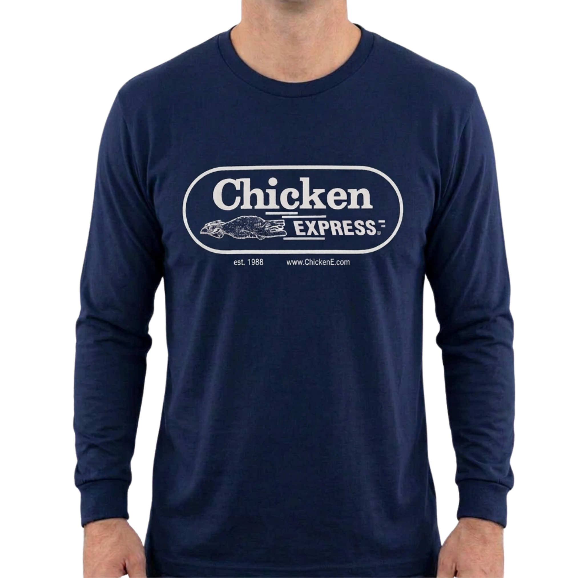 Original Long Sleeve Navy & White